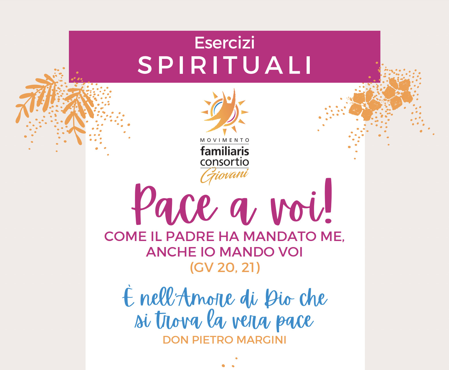 esercizi spirituali per giovani