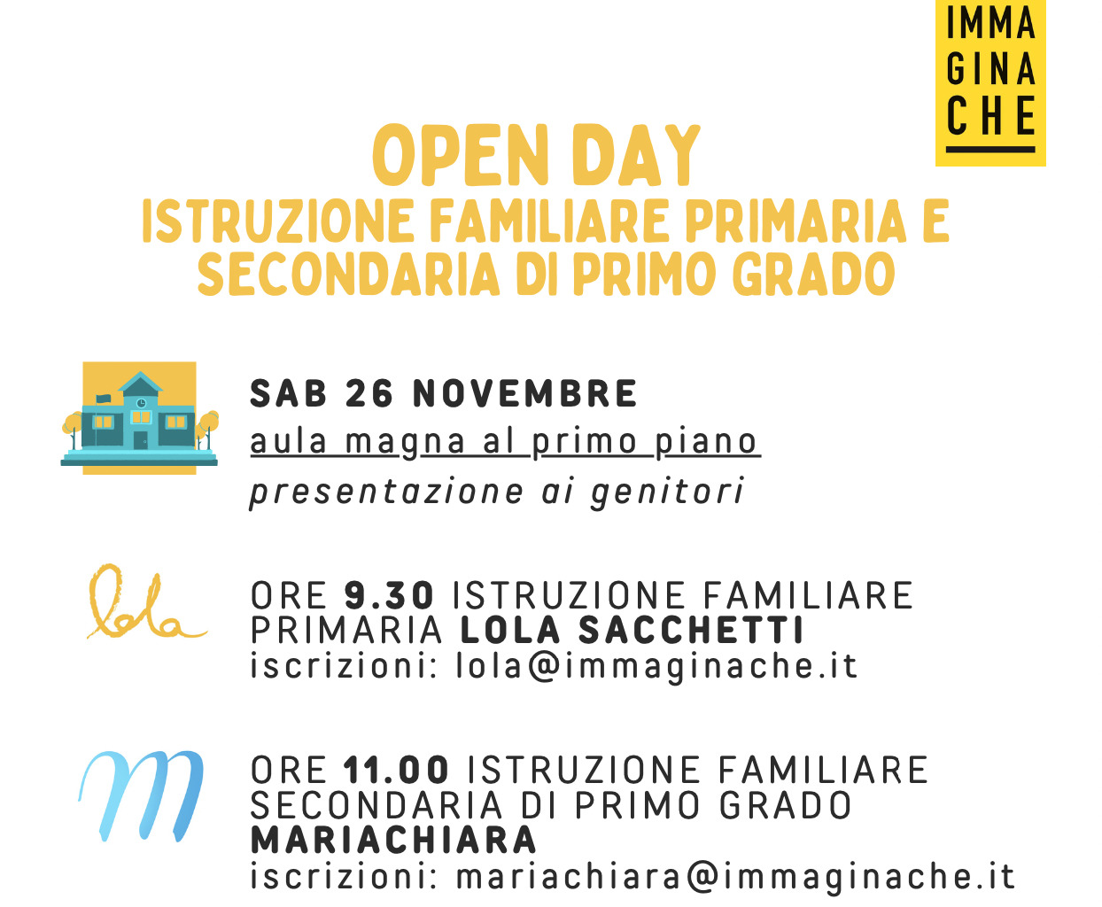 open day primaria